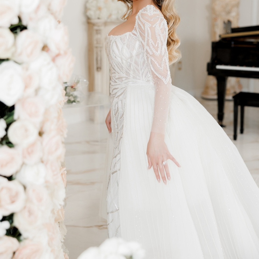 CHARBEL ZOE CUSTOM WEDDING DRESS!!!